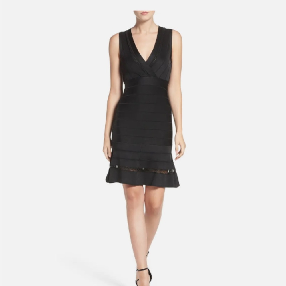 French Connection Navy Midi Dress